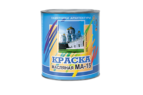 Краска масляная МА 15 OLECOLOR голубой (2,5кг)