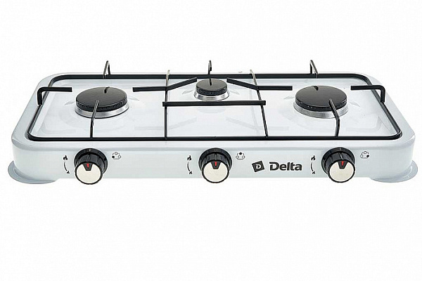 Газовая плита DELTA D-2207 3-конфорочная
