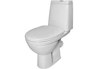 Унитаз-компакт Sanita Марс Комфорт (белый S1, безободковый, WC.CC/Mars/2-DM.Rim/WHT.G/S1) (426)