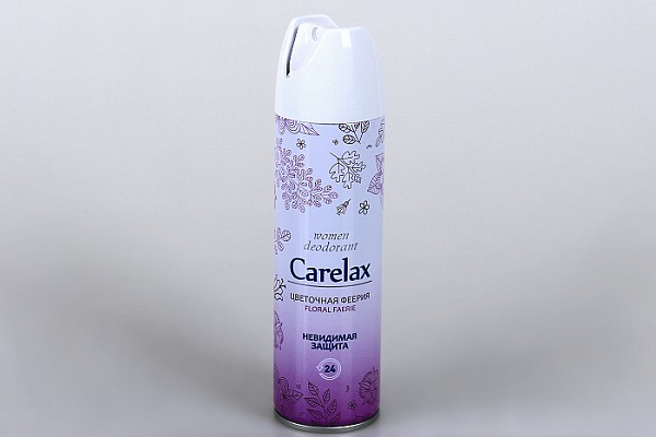 Дезодорант Carelax спрей женский Цветочная феерия 150мл (643)