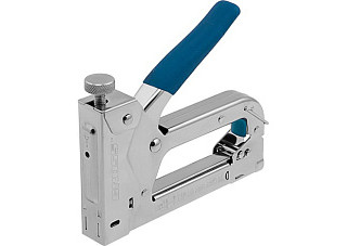 Пистолет скобозабивной GROSS (Handwerker), стальной корпус, тип скобы 53, 4-14 мм (41000)