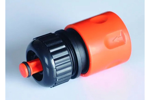 Соединитель MEDALYAN Турция для шланга, с аквастопом (1/2") (1/720) TR325