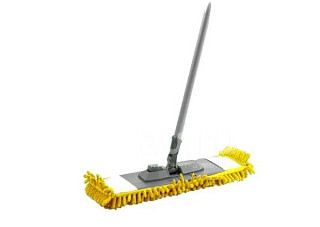 Швабра HP-M15 Happy Panda 120см с насадкой микрофибра лапша