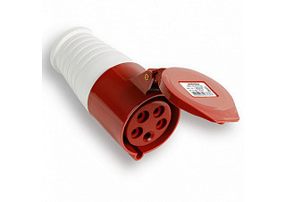 Розетка SMARTBUY 225 переносная 3Р+РЕ+N 32А 380В IP44 (SBE-32-PS5-380) (686)