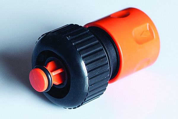 Соединитель MEDALYAN Турция для шланга, с аквастопом (3/4") (1/480) TR327