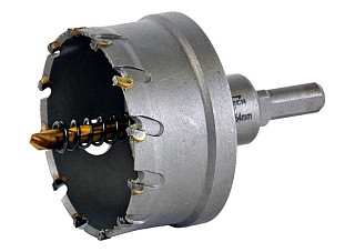 Коронка по металлу ELITECH твердосплавная, в сборе, ф64мм 1820.139700