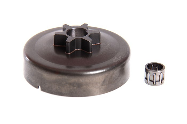 Звездочка ведущая 3/8"-Р6Т(St 180,017,021,023,025)монолит,с подшипником (аналог 100962Х) IGP 1000021