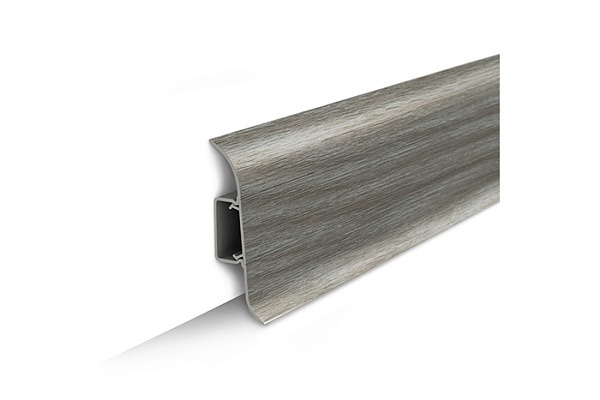 Плинтус напольный 55мм 2,2м "Идеал Классик" 210 Дуб пепельный