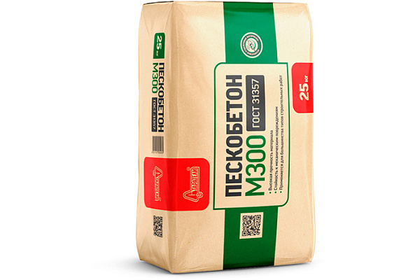 Пескобетон М300 25кг Старатели (63)