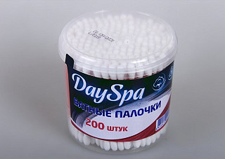 Ватные палочки Day Spa стакан 200шт (143)