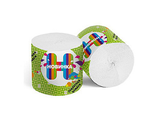 Туалетная бумага Новинка без втулки 160гр