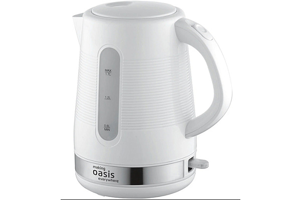 Чайник электрический OASIS K-1PW, белый 2000Вт (1,7л)