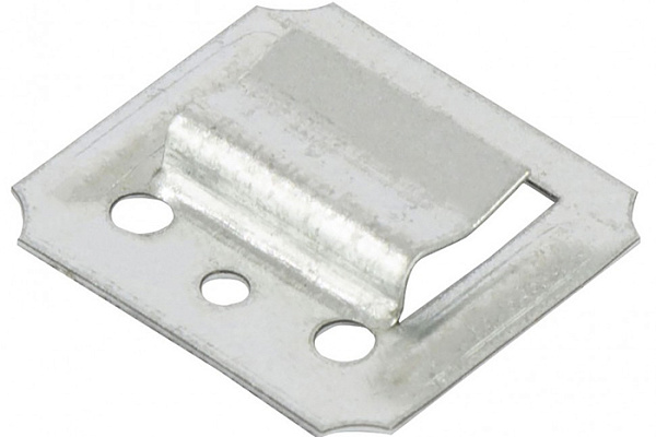 Кляймеры №2 оцинкованный с гвоздями, 100шт., Россия (46572) (710-3032)																														