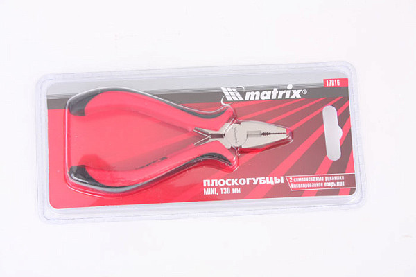 Плоскогубцы MATRIX MINI 130мм никелированные (17816) (1/120)