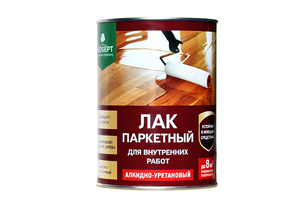 Лак паркетный ПРОСЕПТ алкидно-уретановый полуматовый 900мл 059-09 (1/12)