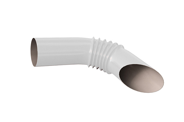 Отмет гнутый SOKROF RAL 9003 Белый (d=100мм)