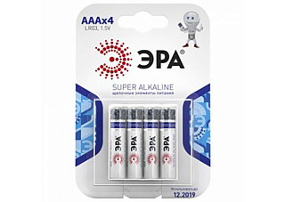 Элемент питания 06 ERA LR06 Alkaline BL4 (4/80) блистер/4шт. (849)