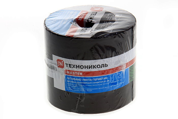 Лента самоклеющаяся Nicoband, коричневая (герметик) (10мх15см)