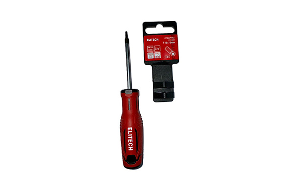 Отвертка ELITECH T 10х75мм 211401 (1/12)