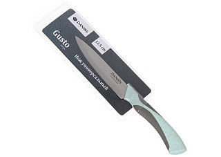 Нож кухонный Daniks, Gusto, универ., нерж. сталь,12,5см, рукоятка пластик (YW-A377B-UT) (715) 38627