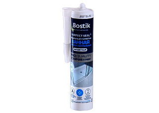Герметик BOSTIK Perfect Seal Ванная силиконовый Нейтральный прозрачный 280мл (BOK638653) 031 +++++