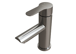 Смеситель для раковины 35k MIXLINE MLSS32-04 Stainless (Нерж.сталь,Длина излива 11см,Картридж 35мм)