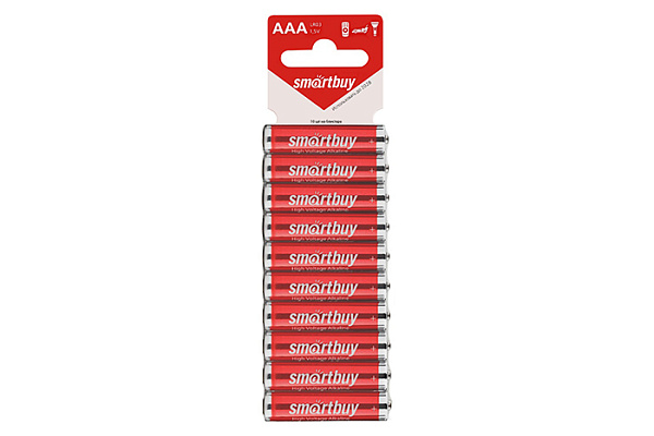 Элемент питания 03 SMARTBUY LR03/10SB с подвесом (10/300/600) (SBBA-3A10SB) (3503)
