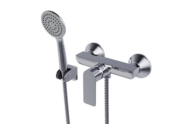 Смеситель для душа 35k MIXLINE ML26-07 Life (Латунь,Высота 10см,Картридж 35мм)