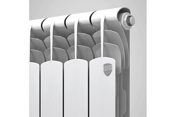 Радиатор Royal Thermo Revolution биметалл, белый (122вт, 350х80х12секц., 1,42кг)
