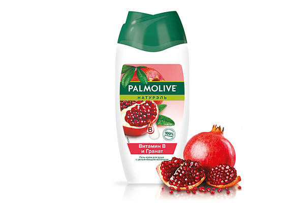 Гель для душа PALMOLIVE витамин B и гранат 250мл (1/12)