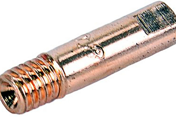 Наконечник д/стальной проволоки 1.0мм ELITECH д/горелки MIG/MAG 10шт 0606.005200