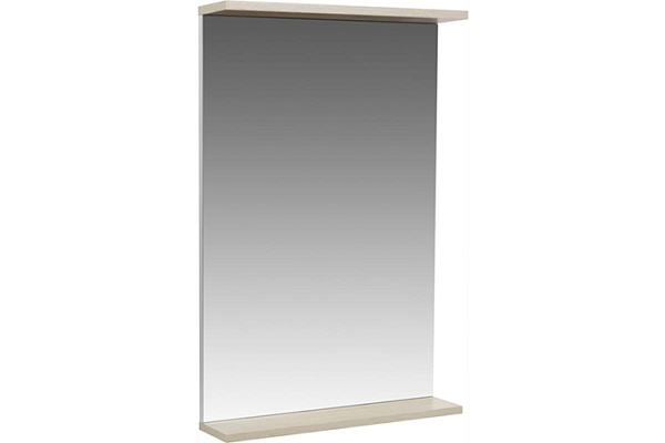 Зеркало с полкой Бора-бора 50 DORATIZ светлый дуб 766х120х500мм (2712.112)