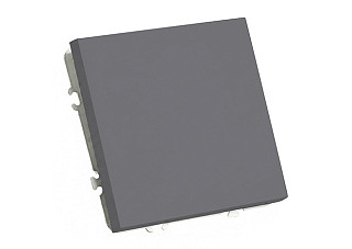 Переключатель Feron 1-клавишный (механизм) 250В 10A  Эмили RSW10-5105-10 платиново-серый 49945