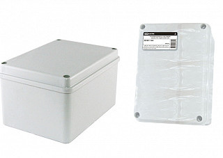 Распаячная коробка TDM ОП 150х110х85мм, крышка, IP44, гладкие стенки (1401-1261)