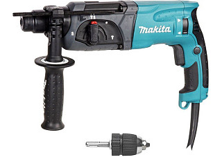 Перфоратор МАКIТА  HR2470Х19  (SDS+,3реж,780Вт,0-4500у\м,2.7Дж,2.6кг,чем,защ от пыли, патрон )