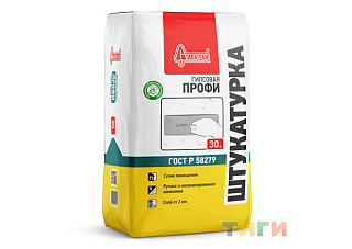 Штукатурка Гипсовая профи Старатели 30 кг 49 шт