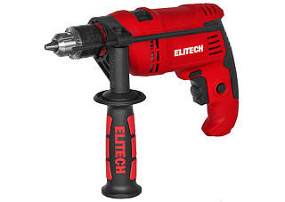 Дрель ELITECH ДУ 0713РЭ (650Вт, ЗВП-13мм, 0-300об/м, 2.1кг) (E2201.029.00)