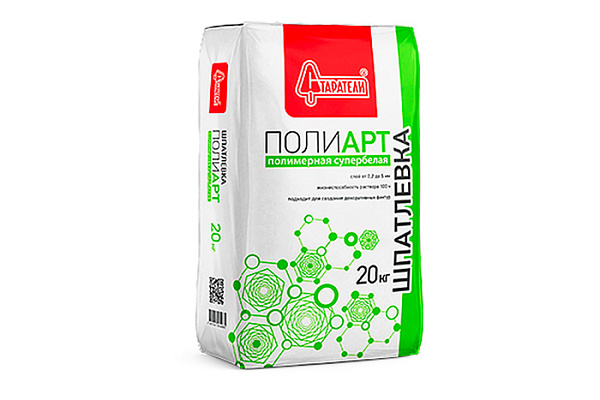 Шпатлевка полимерная Полиарт Старатели 20кг 77 шт