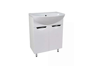 Тумба Афина 60 DORATIZ под умывальник Уют 60, белая 600х470х830мм (9912.474)