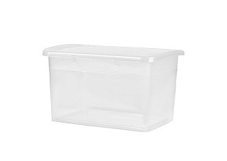 Ящик для хранения Keeplex Laconic 14л 37х27,4х22,2см прозрачный кристалл
