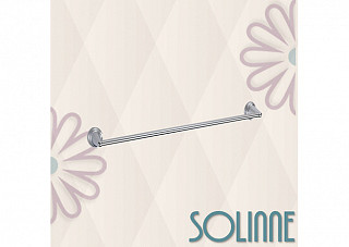 Полотенцедержатель Solinne Classic 15072, одинарный, хром 600см (1402.223)