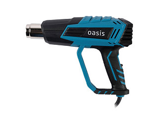 Фен OASIS TG-20E NEW электрический (2000Вт, 220/50В/Гц, темп. нагрева 60-600°С, 0,78кг)