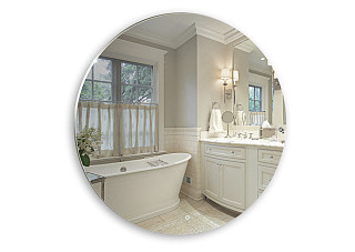 Зеркало Саванна D770 сенсорный выключатель, светодиодная подсветка (408)