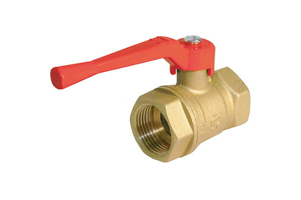 Кран шаровой латунный БАЗ ДУ20 (3/4) PУ40 Г/Г рычаг