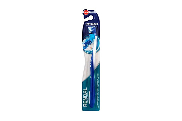 Зубная щетка RENDAL massager средней жесткости (3084207) (162)